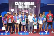Atleta Rafa Cabrera gana el Campeonato Nacional superior de Tenis de Mesa