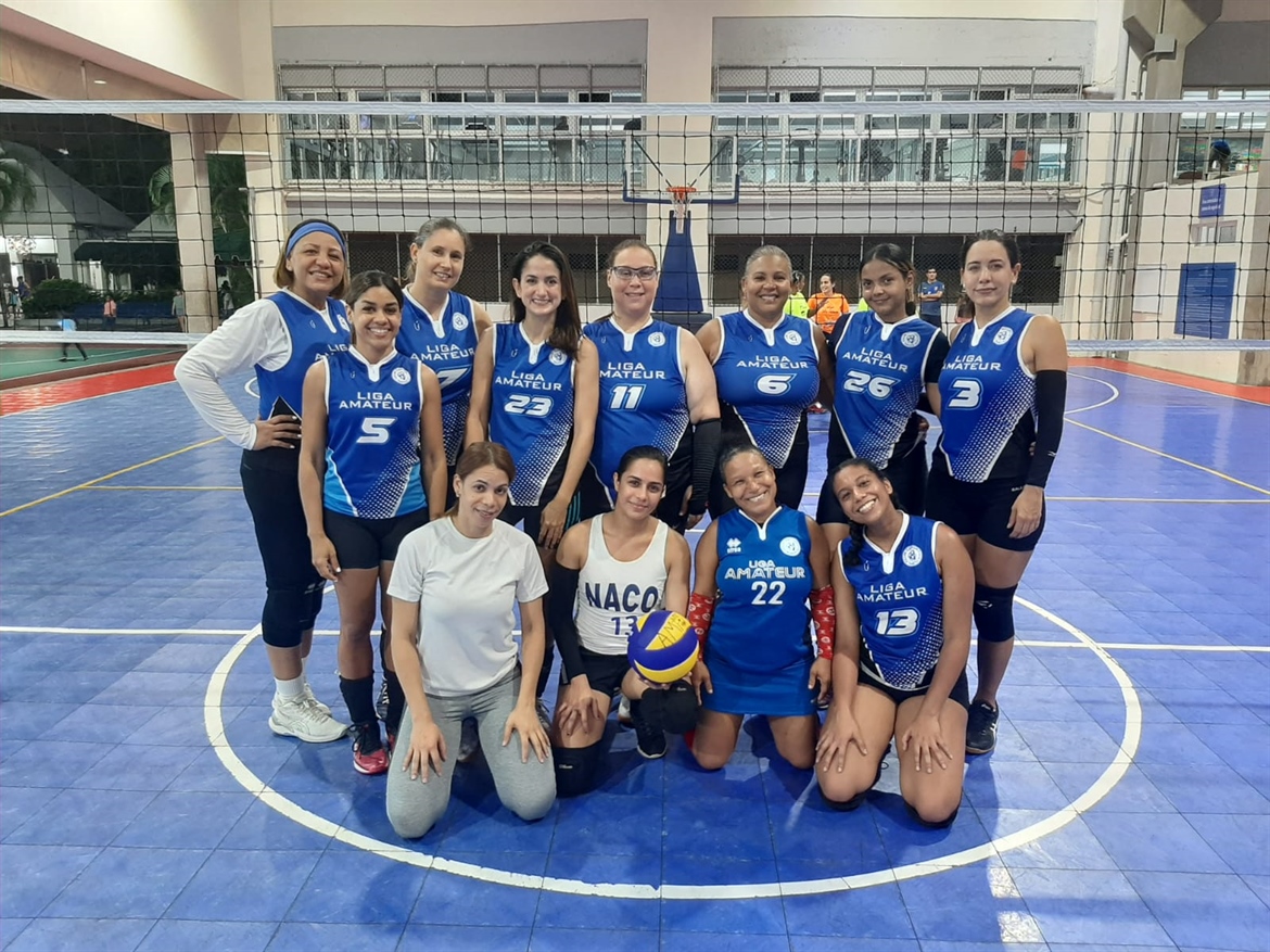 Liga Amateur Naco de Voleibol se Impuso a Liga La Unión