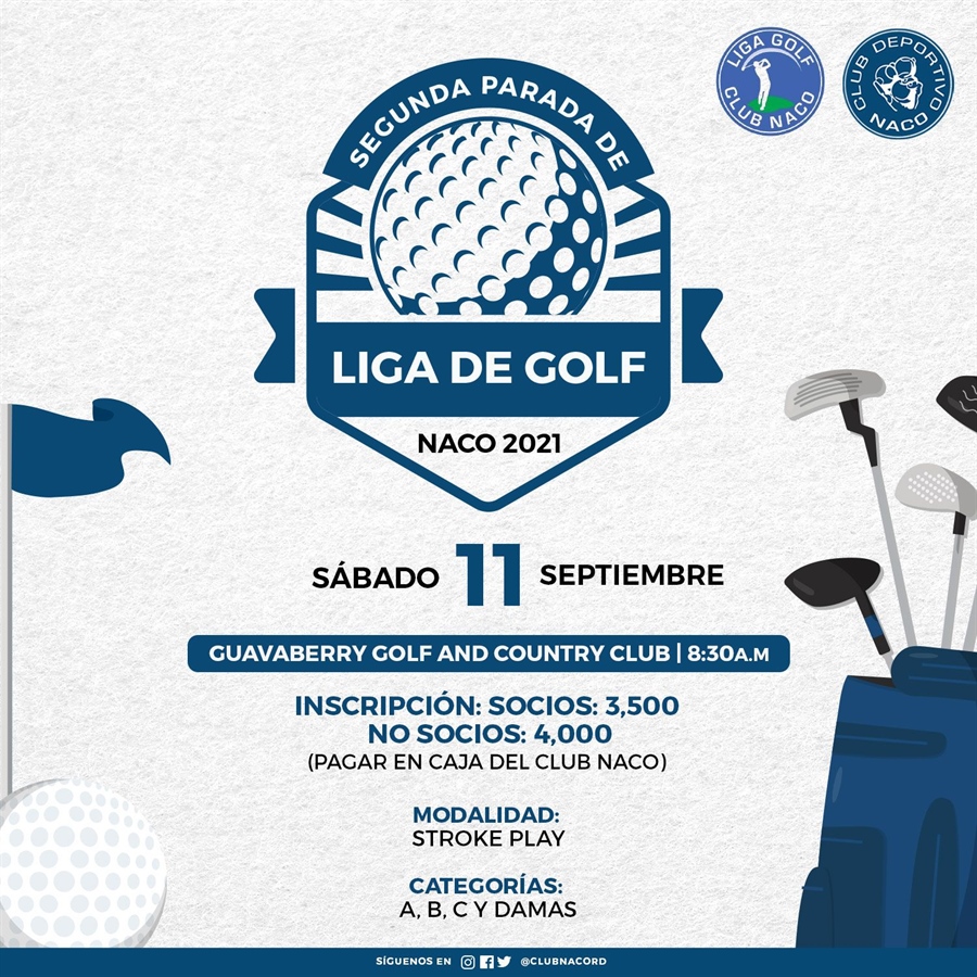 II Parada del Golf Naqueño Próximo Sábado 11 de Septiembre