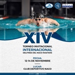 Delfines Máster Convocaron a su XIV Torneo Invitacional