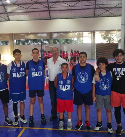 Naco "D" Campeón Intramuros de Baloncesto Infantil