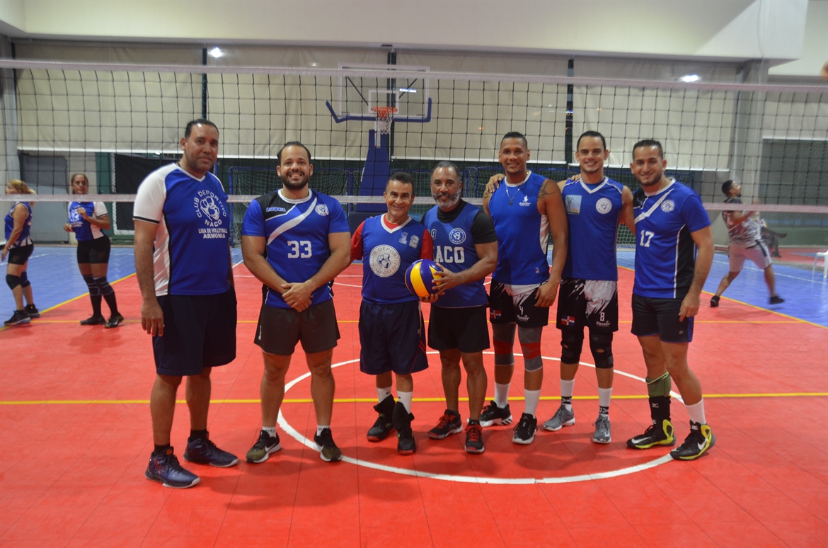 Liga Armonía y Body Shop Dividieron en Voleibol