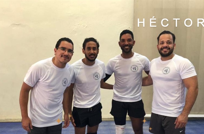 Héctor Sierra “El Voleibolista del Año 2021” en su Liga