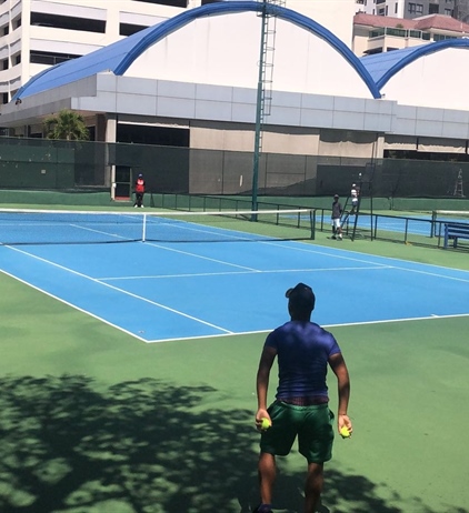 Boleros se Capacitan en Club Naco Rumbo a Copa Davis