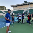 Naqueños Participaron en Clínina de Tenis de José Luis Clerc