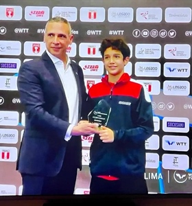 Rafael Cabrera gana oro en Mundial Tenis de Mesa