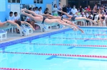 Celebran primera evaluacion de la escuela de natacion