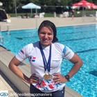 La Nadadora Naqueña Alejandra Aybar se destaca en Eslovenia