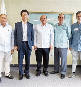 Directiva Club Naco realiza visita de cortesía al Embajador de Japón