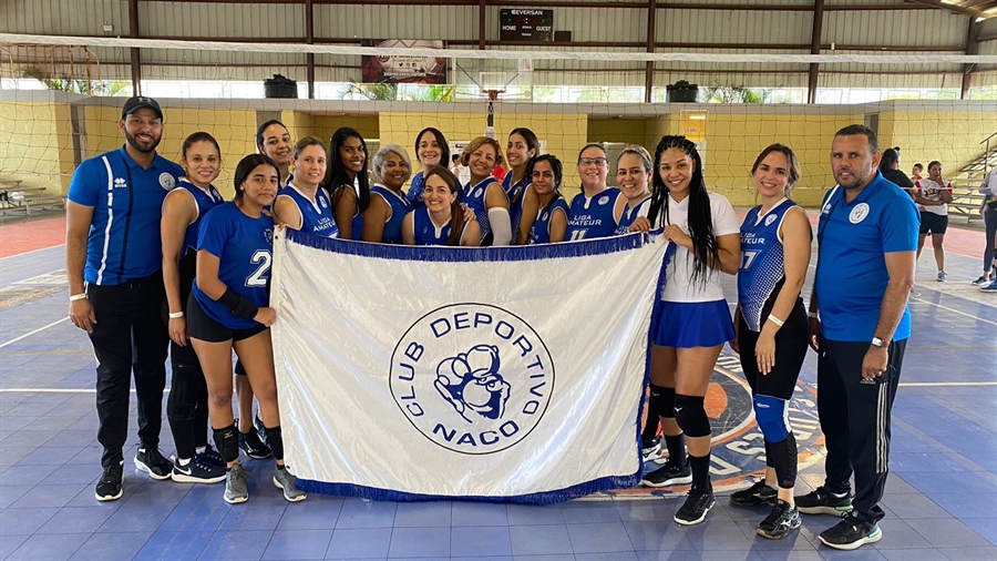 Voleibol Amateur gana Invicto en Triangular celebrado en Constanza