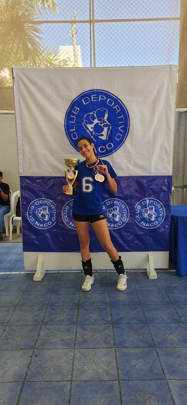 Laura Fiallo: Naqueña Becada por Voleibol en EEUU