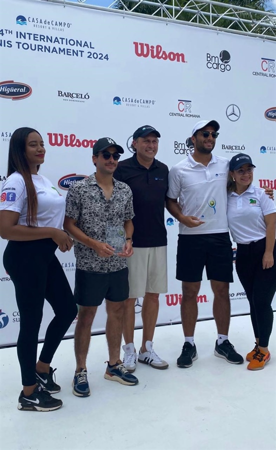 Naqueños se destacan en Torneo de Tenis Casa de Campo 44 Aniversario