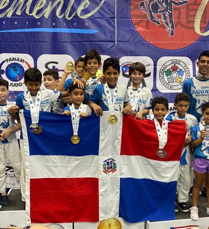 Se destacan Judokas Naqueños en Copa Julio Clemente y Dominican Cup