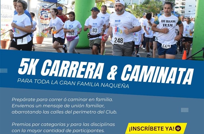 Club Naco celebrará su tradicional Carrera 5K