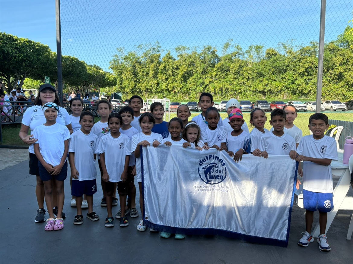 Escuela de Natación Naco conquista Torneo Sek Las Américas