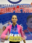 Mia Lugo se corona Campeona Nacional Nivel UPAG 3