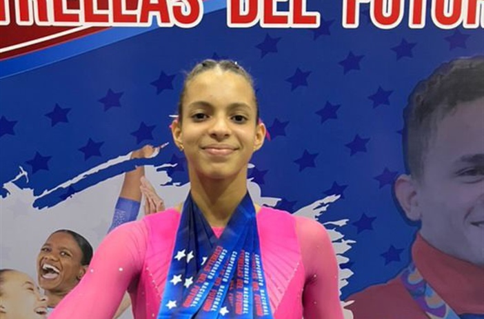 Mia Lugo se corona Campeona Nacional Nivel UPAG 3