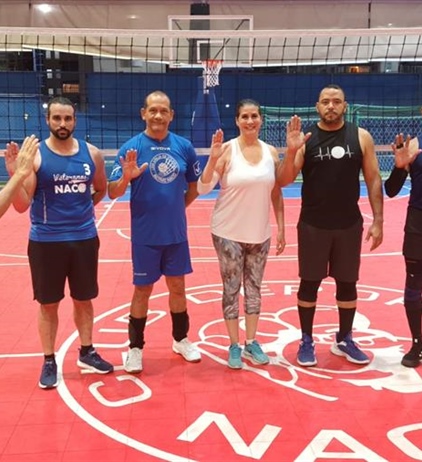 Deportes Juramenta Directiva Liga de Voleibol Activo Naco