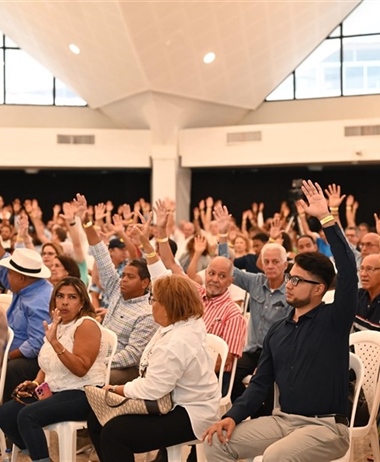 Mayoría abrumadora aprueba finanzas auditadas del Club Naco