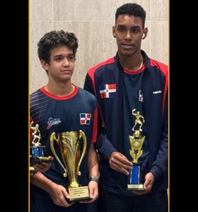 Rafael Cabrera y Eduardo Darley Brillan en Campeonato del Caribe