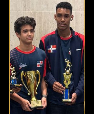 Rafael Cabrera y Eduardo Darley Brillan en Campeonato del Caribe