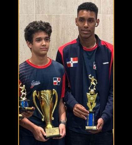 Rafael Cabrera y Eduardo Darley Brillan en Campeonato del Caribe
