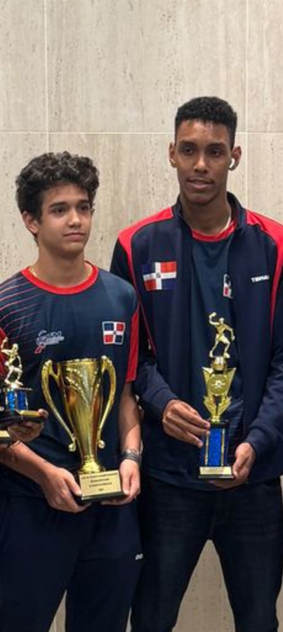 Rafael Cabrera y Eduardo Darley Brillan en Campeonato del Caribe
