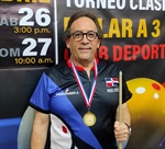 Miguel Svelti, campeón del Torneo Nacional de Billar a 3s Bandas