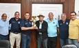 Arturo Pichardo y Cristóbal Díaz ganadores Copa Restauración de Dominó