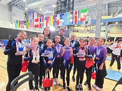 Sobresaliente actuación en Santo Domingo Gymnastics Classic 2025