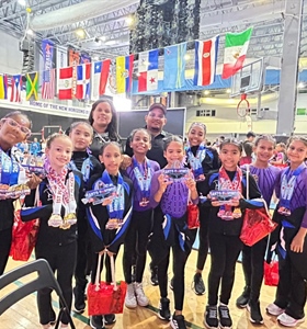 Sobresaliente actuación en Santo Domingo Gymnastics Classic 2025