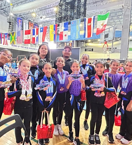 Sobresaliente actuación en Santo Domingo Gymnastics Classic 2025