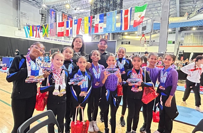 Sobresaliente actuación en Santo Domingo Gymnastics Classic 2025