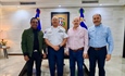 Reunión con el Director General de la Policía Nacional para Fortalecimiento de la Seguridad