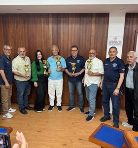 Celebran con éxito torneo de dominó Copa 67 Aniversario