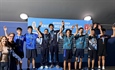 Superba actuación jugadores de tenis de mesa Club Naco