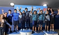 Superba actuación jugadores de tenis de mesa Club Naco