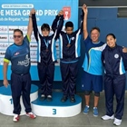 López y Taveras ganan bronce en U-11 en torneo internacional de tenis de mesa