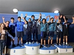 Superba actuación jugadores de tenis de mesa Club Naco