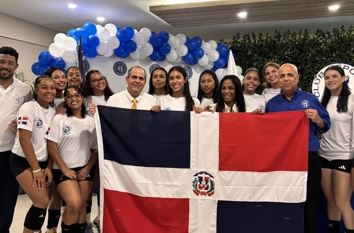 Club Naco despide equipo va a justa voleibol en Colombia