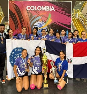Voleibol Naqueño U16 se coronaron Campeonas en Volleyballfest