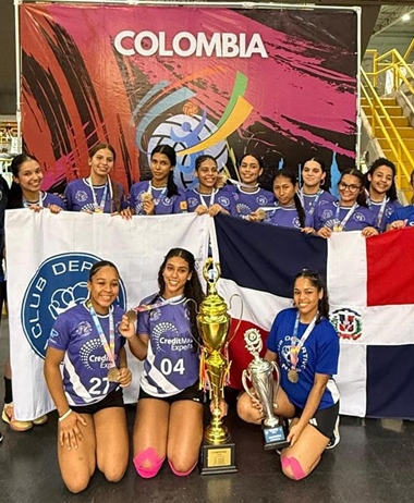 Voleibol Naqueño U16 se coronaron Campeonas en Volleyballfest