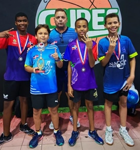 Gran demostración del Tenis de Mesa en Invitacional ASATEME