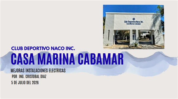 Mejoras instalaciones eléctricas Cabamar
