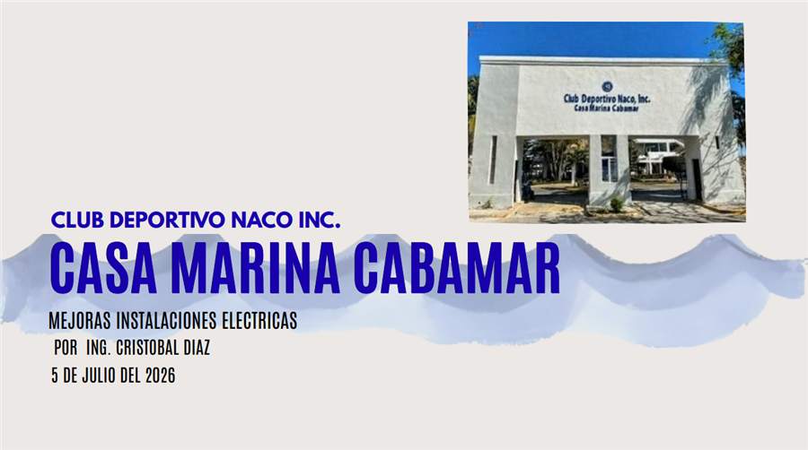 Mejoras instalaciones eléctricas Cabamar