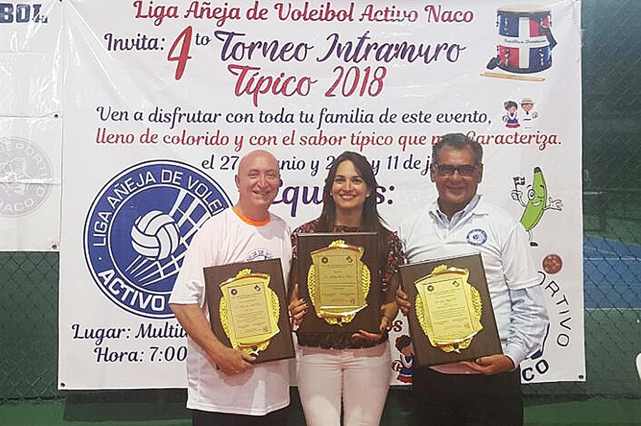 Club Naco inaugura IV Torneo Intramuros Típico 2018