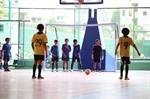 Equipo Defencer FC barre en Futbol Sala en Club Naco