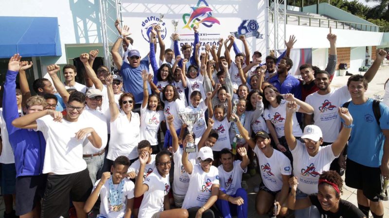 Club Naco campeón de la XXXVI versión de su Invitacional Internacional de Natación