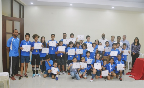 Asociación de Padres Reconoció Atletas Naqueños de Fútbol Sala