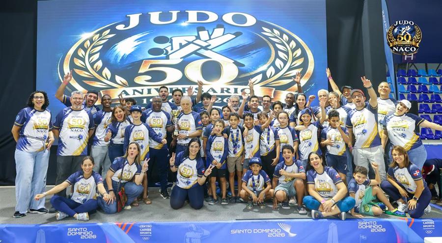 Club Naco, campeón por quinto año seguido Copa Internacional Judo